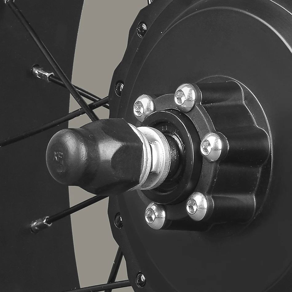 Best Fat Bike Conversion Kit 750W 48V Gear Brushless Hub Motor 26inch Cycling Electric Bicycle Rear wheel Snow Mobile Motor Kit 2