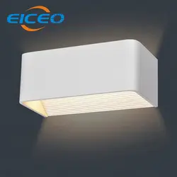 (Eiceo) 12 Вт size37x10x8cm модели led Алюминий Бра проходу огни коридор проекта по видео современный минималистский AC220V