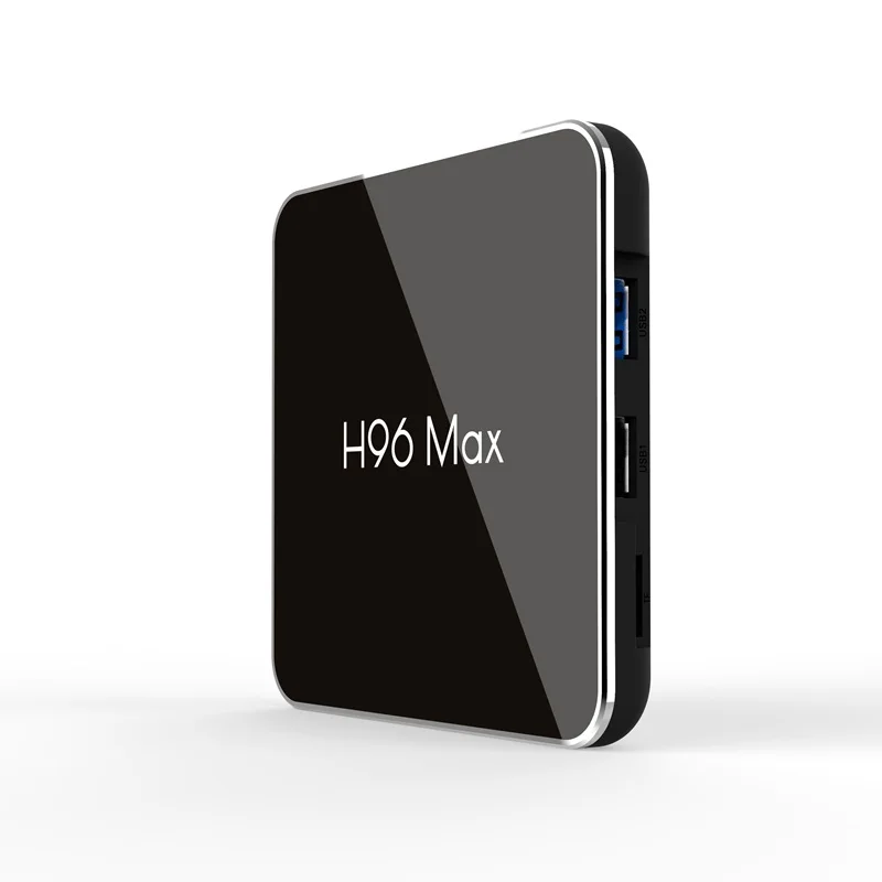 H96 MAX X2 Smart TV Box Android 8.1 Amologic S905 quad core 4G/32GB/64GBUSB3.0 H.265 4K GooglePlay Netflix satellite set top box