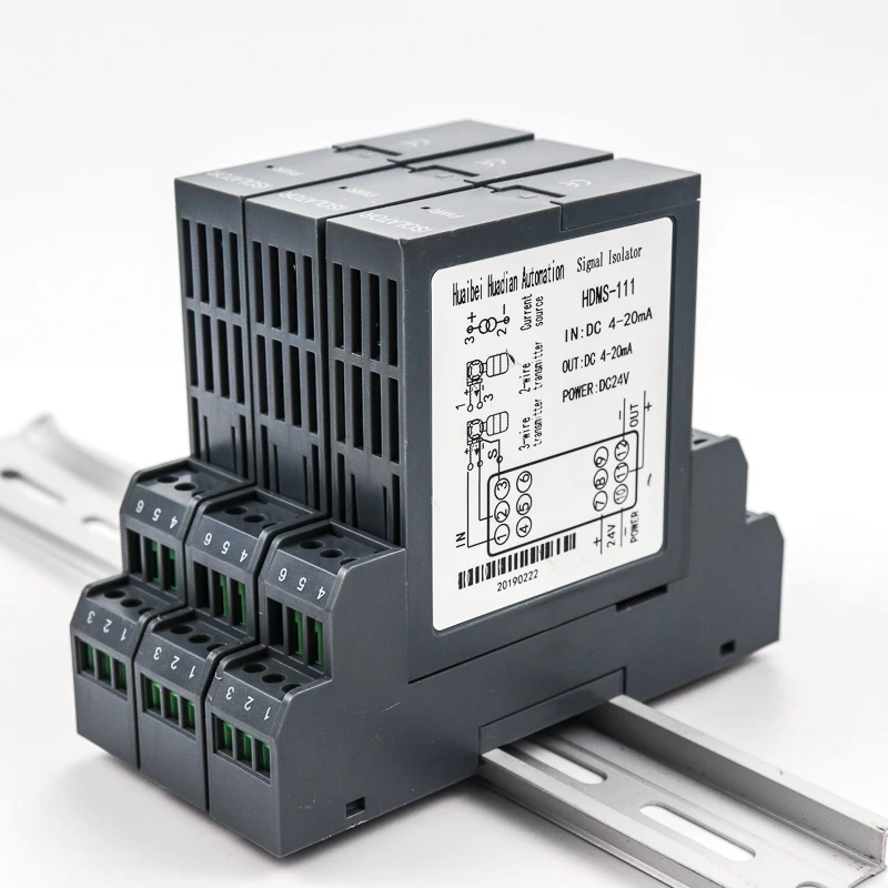 signal isolator 4-20ma input output converter 0 10v 4 20ma 1 in 2 out | Инструменты