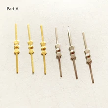 100 шт Запчасти для люстр хрустальный шарик металлический соединитель Золотой бант булавка