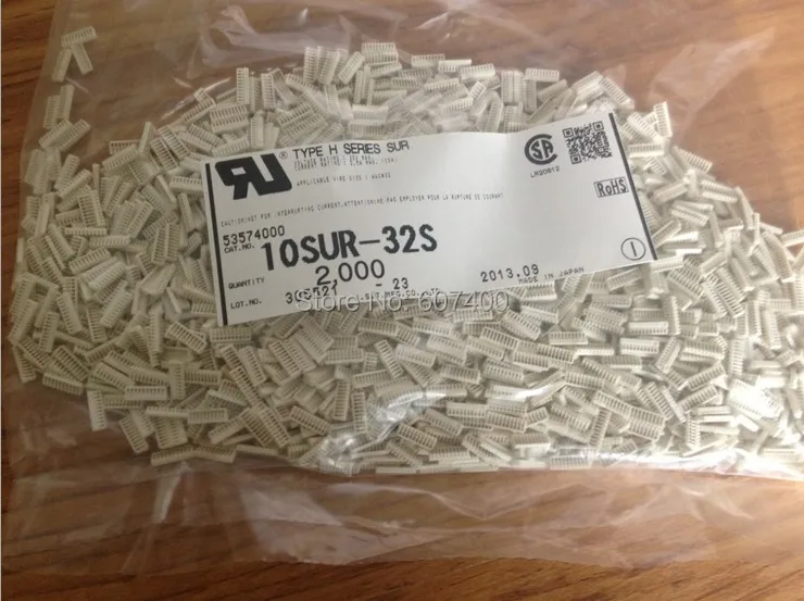 10SUR 32S CONN RCPT SUR 10POS. Carcasas de estaño de 8MM conectores