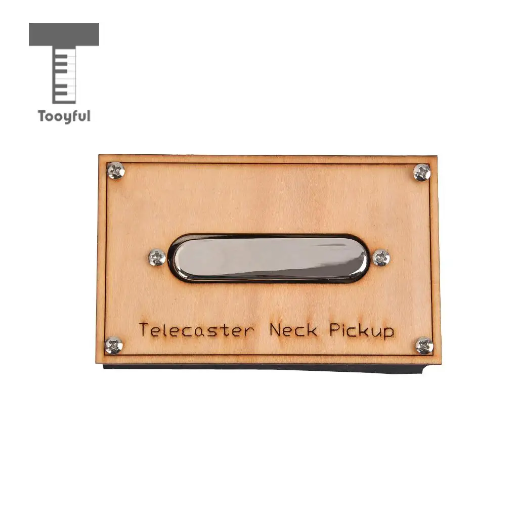 Tooyful Alnico 5 Vintage Single Core Copper Lead Telecaster Pickup Set for TL Electric Guitar 
