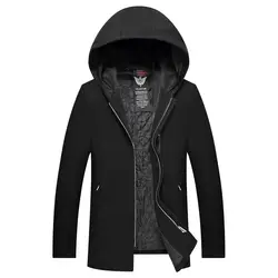 Большие размеры 8XL 7XL 6XL 5XL 2018 искусственная шерсть и смеси Ман Длинные куртки осень-зима пальто Для мужчин Бизнес случайная мужской куртка