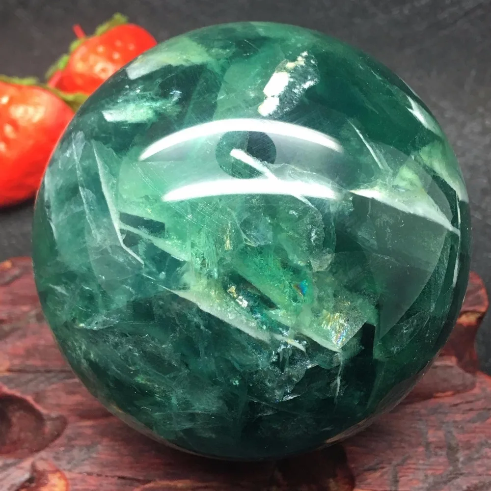 Natural Fluorite Quartz Crystal Sphere Ball Healing Natural Fluorite Quartz Crystal Sphere Ball Healing