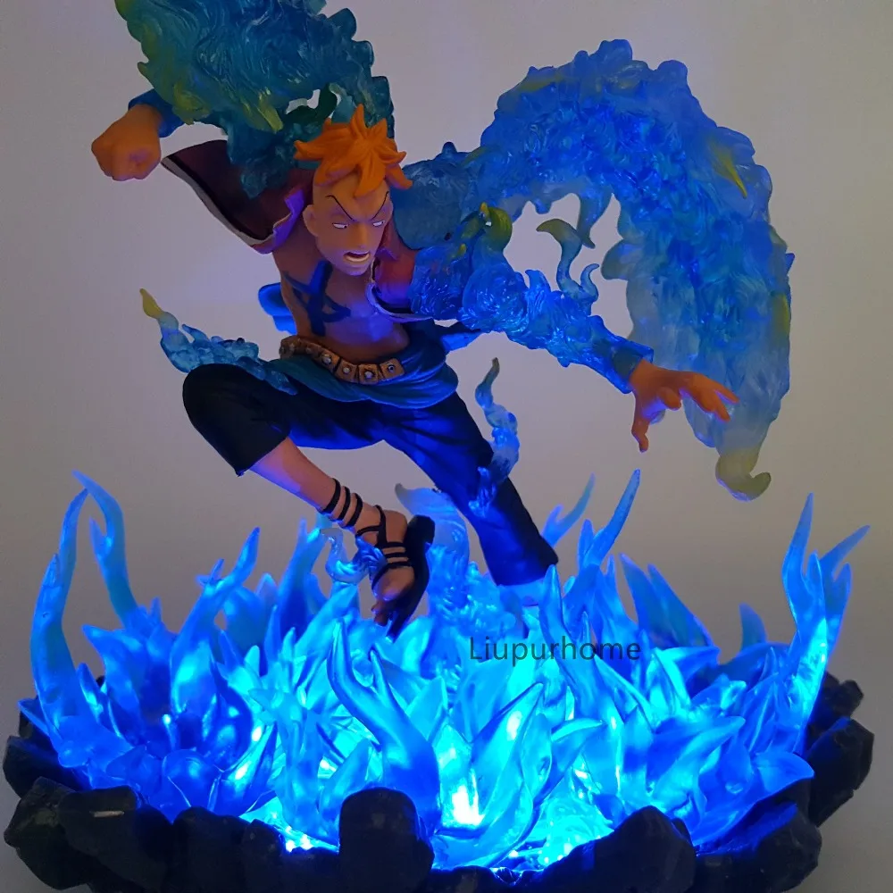 Figura de Ação Peça Estatueta Marco Night Light Lâmpada Edward Newgate Iluminação Llavero Uma Led 3 Uma peça estatueta marco led night light