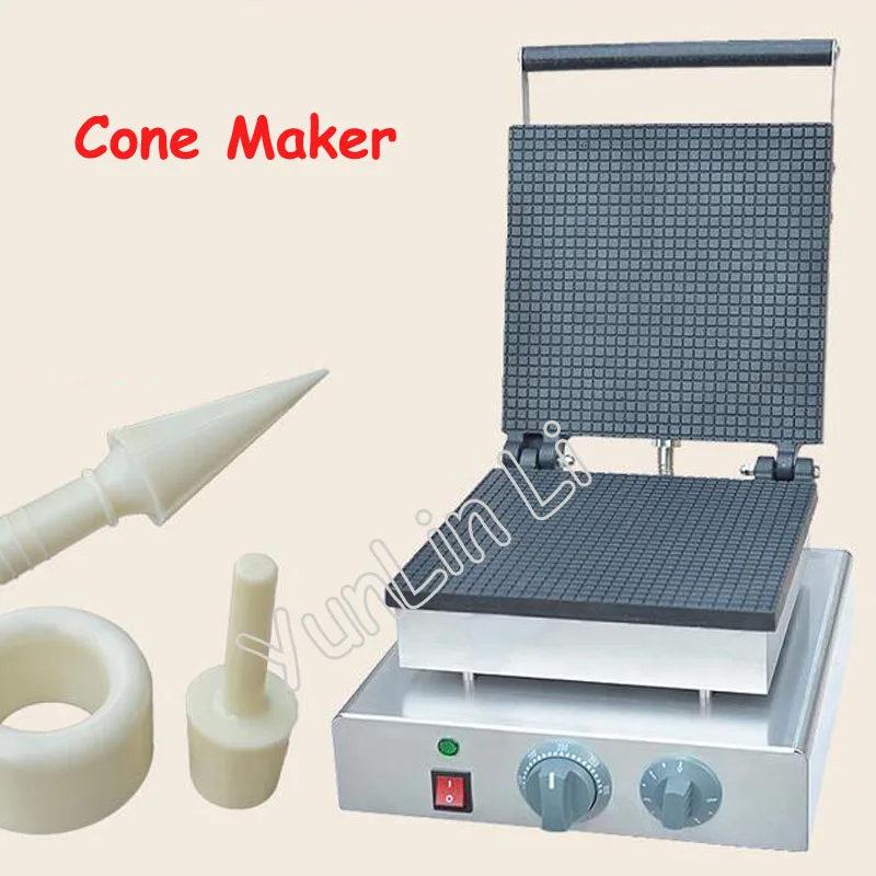 Buy Square Shape Ice Cream Cone Maker Electric Waffle
