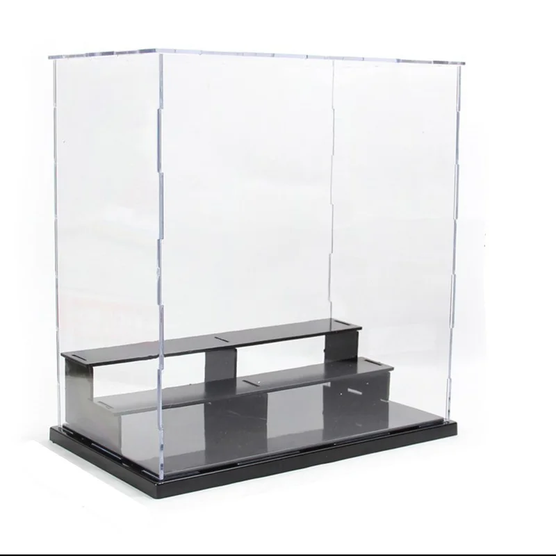 

Small or Big 3 Steps Display Case/Box Dustproof ShowCase model display box collection show case