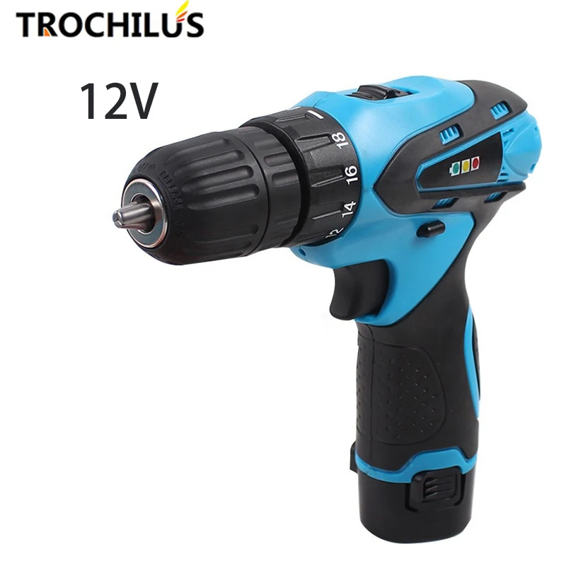 

High quality 12V cordless Screwdriver Multifunctional Power Tools Miniature Electric Screwdriver with Lithium Battery