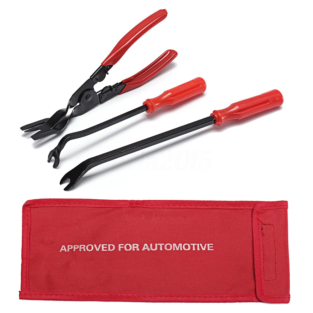 

3pcs New Car Door Trim Rivets Clips Pliers & Fastener Remover Puller Tool Kit