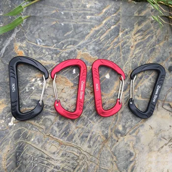 

7075 Aluminum Carabiners in hammocks Survial Key Chain Carabine Hook Clip Camping Equipment Paracord Buckles for Outdoor Camping