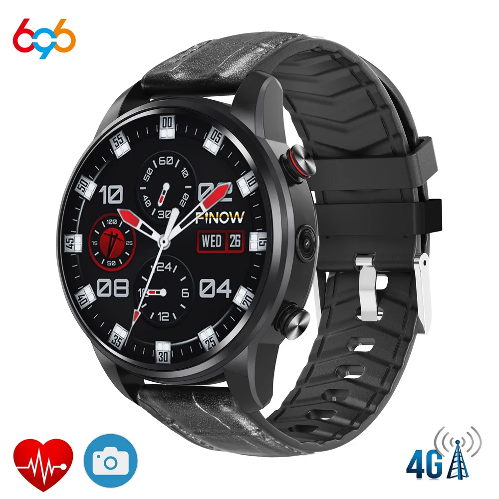 

696 X7 4G Smart Watch Sport Smartwatch For Men Women Fitness Heart Rate Watch 1.39 inch MTK6739 Android 7.1 For Android&IOS