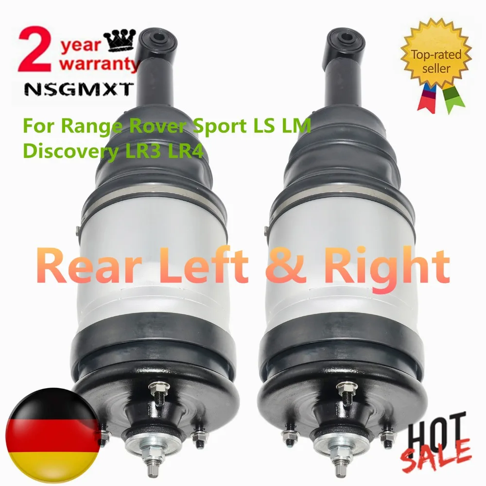 Rear Air Suspension Shock Struts for Land Rover Discovery LR3 2005-2009 LR4 2010-2014 RPD501090