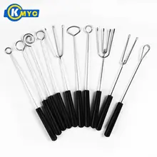 KMYC 10 шт шоколадные конфеты погружения вилки из нержавеющей стали торт фонтан для фондю украшения инструмент конфеты тает кухонная посуда