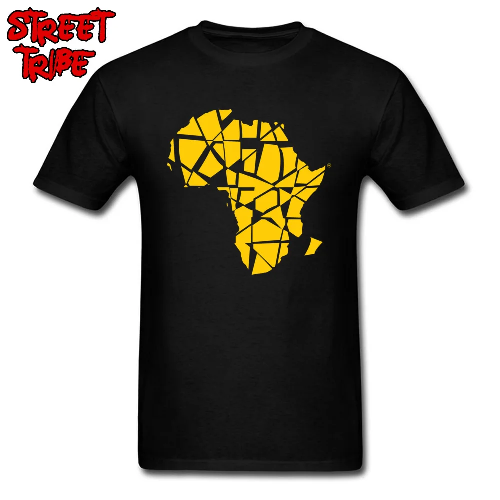 Dominant Mens T Shirt O Neck Short Sleeve 100% Cotton Fabric Africa Tops & Tees Printed Sweatshirts Free Shipping Africa black