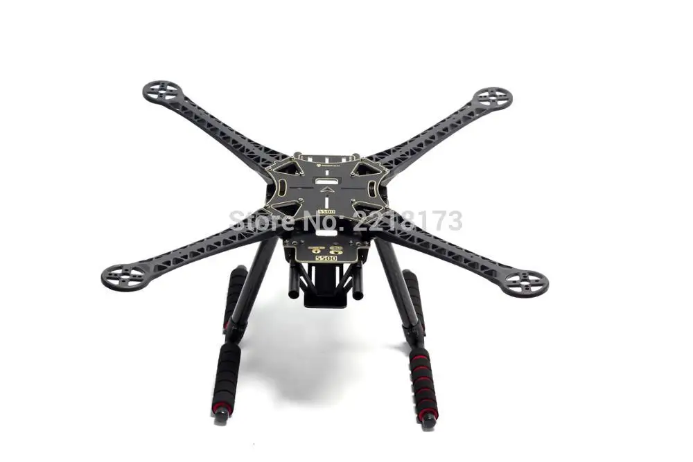s500 with carbon fiber landing gear