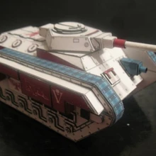 Разрушитель+ Химера Танк 3D бумажная модель DIY