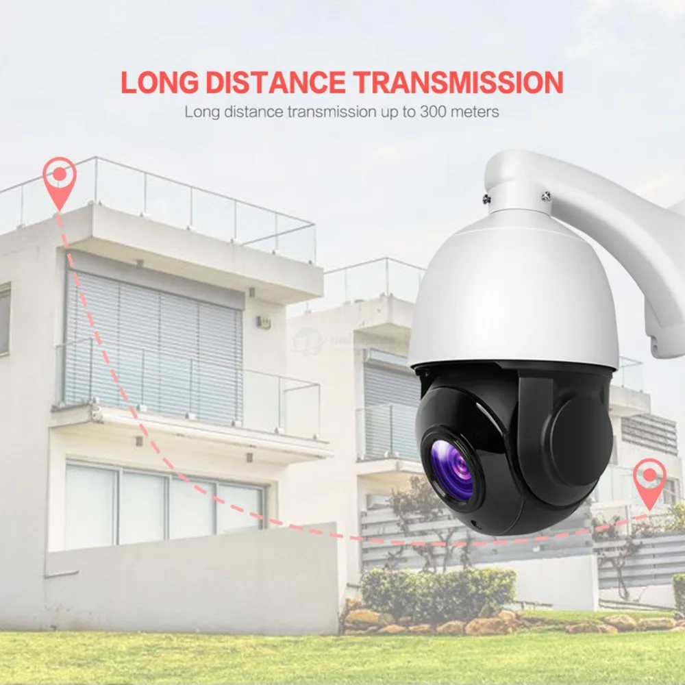 4 5 дюймовый 1080P 2MP AHD купольная PTZ камера 30X Zoom CCTV наружная водонепроницаемая IP66