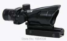 Hot Sale Tactical 4×32 ACOG Style Optical Scope With Red Fiber For Hunting BWR-037R