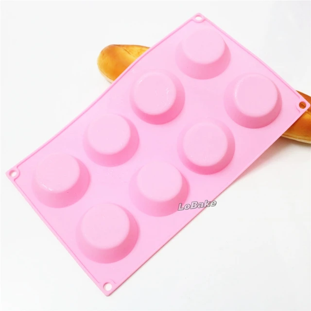 Pink Mini Cupcake Candy Silicone Mold ~ 15 Cavity ~ For Chocolate ~ New  With Tag