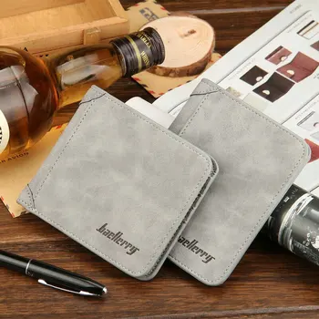 

explosions Europe-American retro men wallets man wallet high quality PU leather wallet card holder male female coin purse box