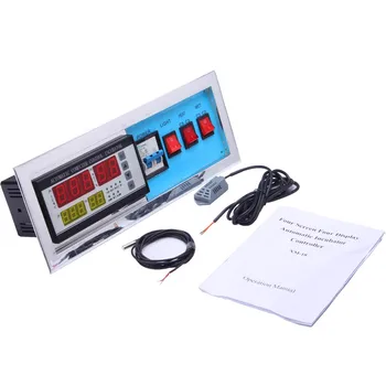 

LCD Display Temperature Controller Automatic Computer Control Incubator Switch Thermostat Relay Incubation Control Sensor