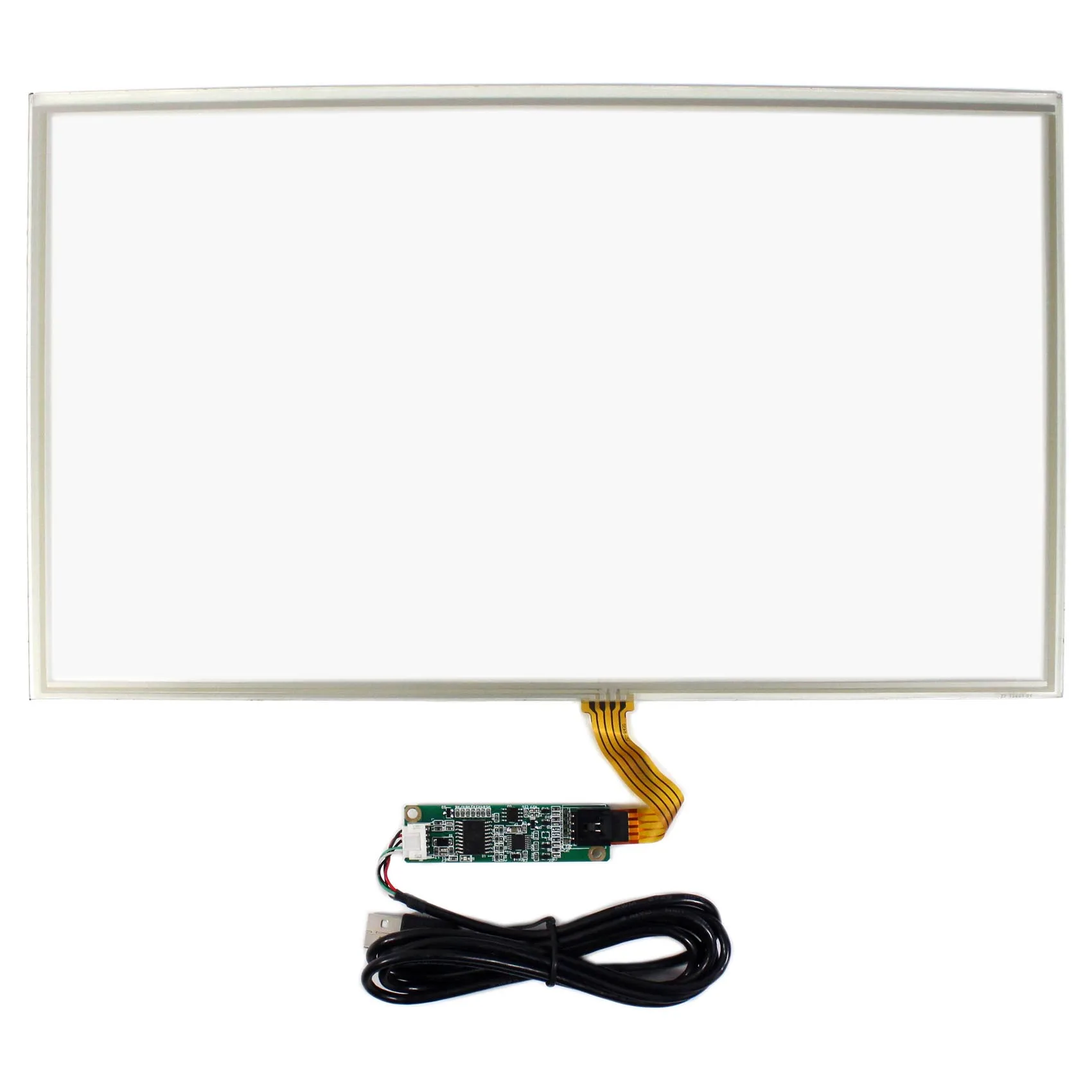 15.6 4 Wire Resistive Touch Panel USB Controller For 15.6inch LCD Screen 15 4inch 4 wire resistive touch panel for 15 4inch 1280x800 1400x800 lcd screen