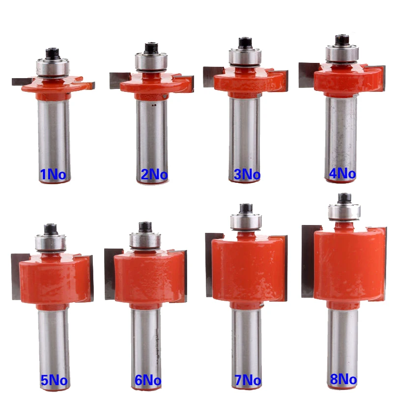 1pc 12mm Shank Rabbeting & Slotting Router Bit woodworking router bits
