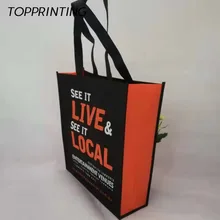 500 шт/партия 40Hx35x10cm Пользовательские многоразовые складные нетканые вместительные сумки для покупок с логотипом вашей компании Хранение продуктов сумки