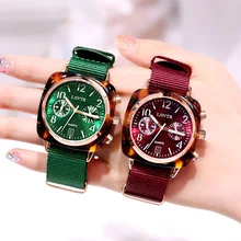 Exquisite Luxury Women Watch Fashion Dress Ladies Watch Elegant Small Dial Decoration Nylon Strap Quartz Wristwatch Clock Women bgg luxury brands hollow out flower dial ladies retro fashion rhinestone women dress watch leather quartz wristwatch clock hours