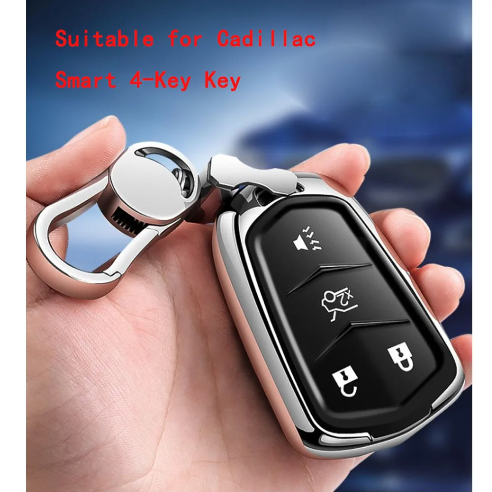 

TPU Car Key Cover Case Shell Bag For Cadillac XT5/ATSL/XTS/XT4/CT6 Car styling