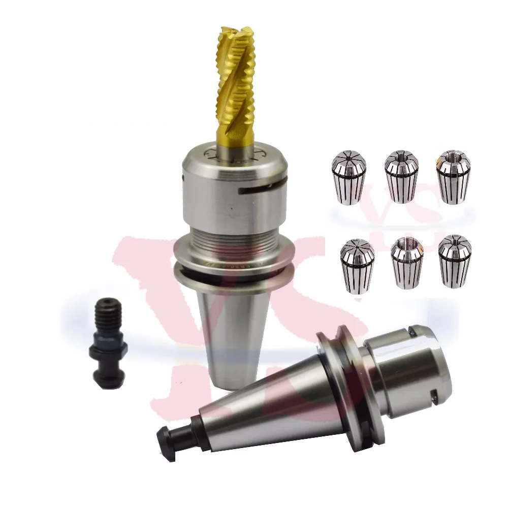 Precision ISO20 ER20 Collet Chuck holder + Wrench set +6pcs ER20 collet