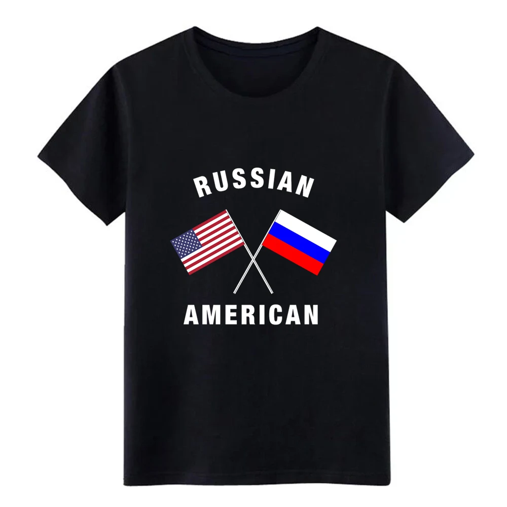 Русская Америка n Флаг Футболка дизайнерская футболка S-XXXL новинка милые дышащие Летний стиль футболка с надписью