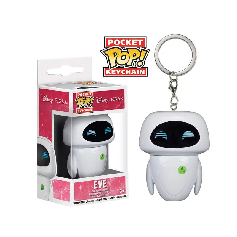 eve FUNKO POP, Новое поступление, Мстители, Игра престолов, Аладдин, История игрушек, стена-е, Карманный Брелок, фигурки, игрушки для детей - Цвет: eve