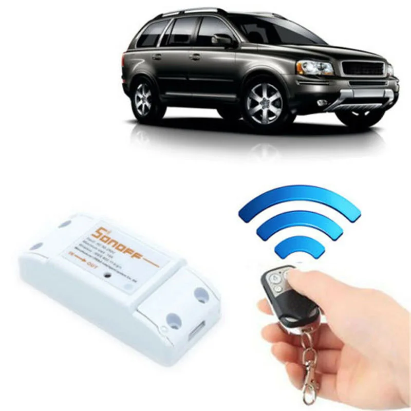 

433Mhz WiFi Wireless Smart Switch + RF receiver Smart electronics Remote Controller for Home LAMP Electronic Lock Control