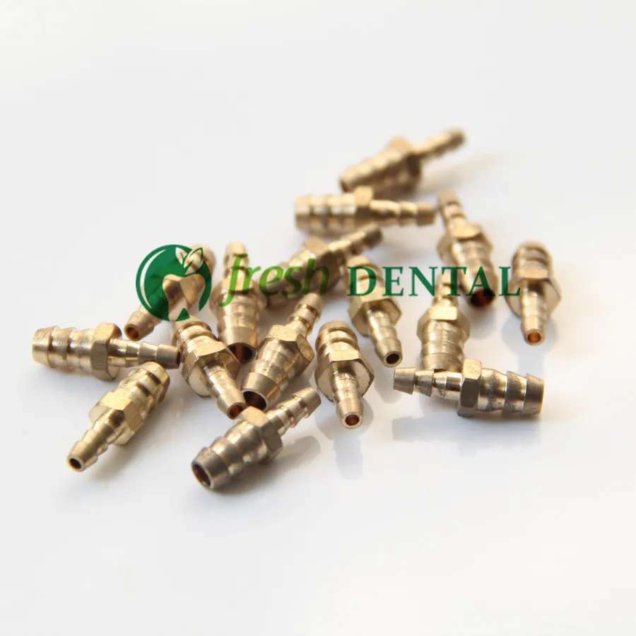 Válvula de Extremidade da Válvula Conectar a 5mm Pces Dental Reta Metal Válvula Cadeira Unidade Acessórios Equipamento Sl1224 20 3mm 9 válvula reta 3mm conectar a 5mm metal