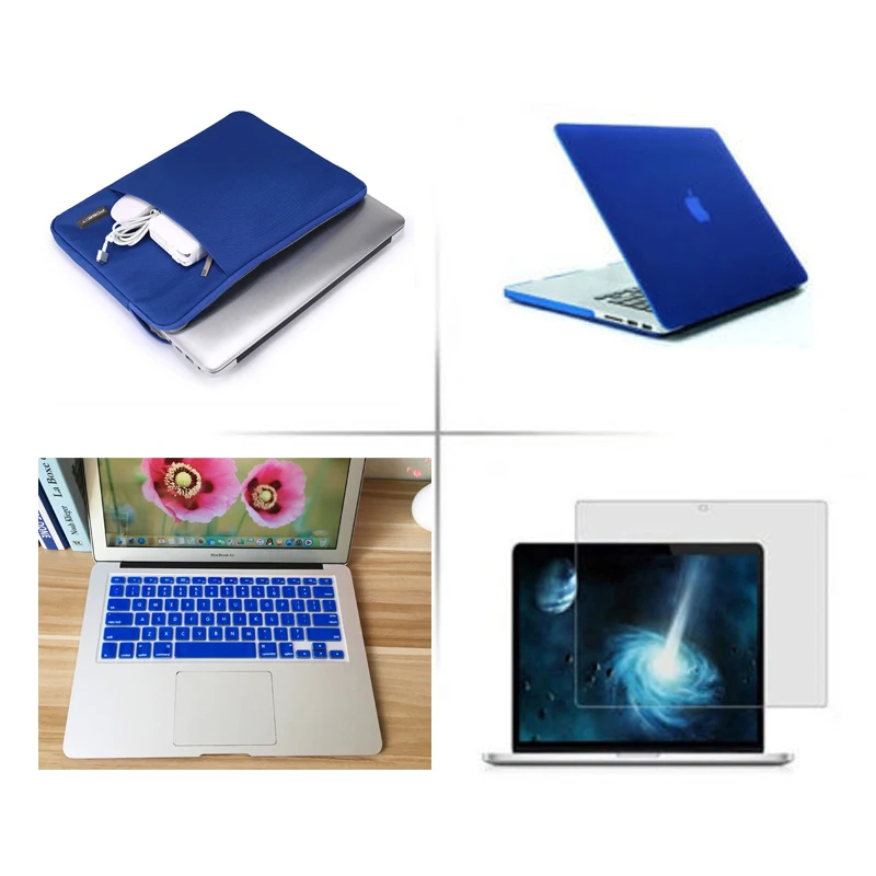 POSEIT 4in1 Матовая Жесткий laptop sleeve сумка крышка клавиатуры ЖК-дисплей для Apple Macbook Pro 13 дюймов CD Встроенная память Модель: A1278