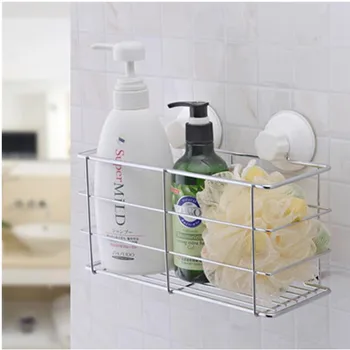 

Home Furnishing stainless steel kitchen toilet towel rack shelf wall suction