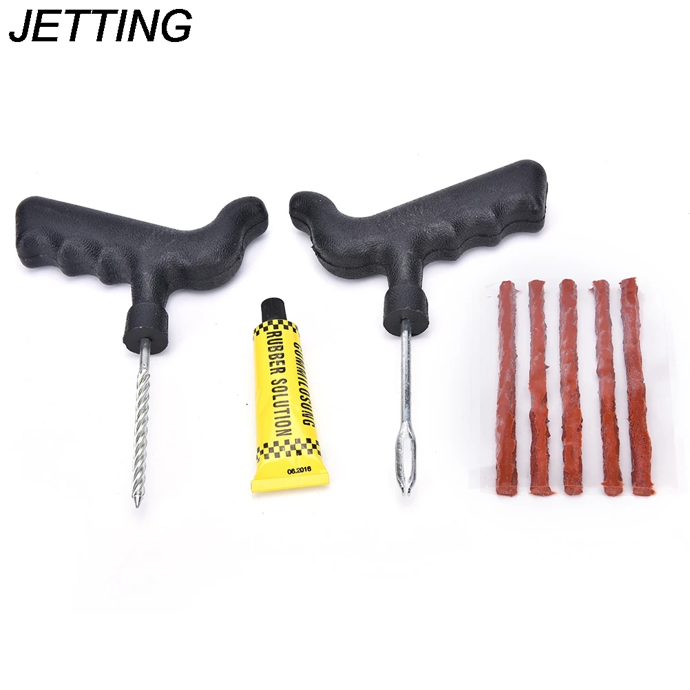JETTING 8Pcs/Set Car Auto Accessories Motorcycle Bicycle Rubber Cement Car Tubeless Tire Tyre