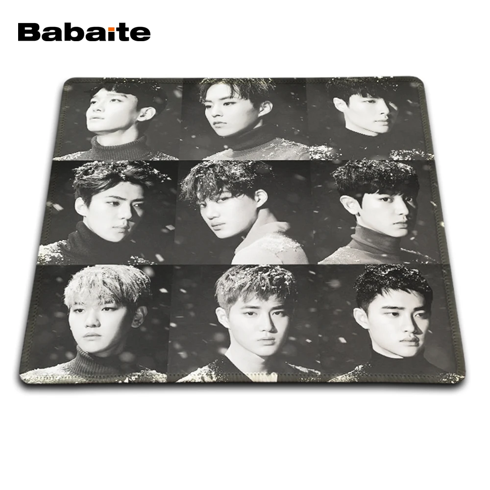 

Babaite EXO Came Back Comics Gaming Mouse Mat Rubber Pad Customized Item Avaliable Durable Pad for Game Player Mouse Mat
