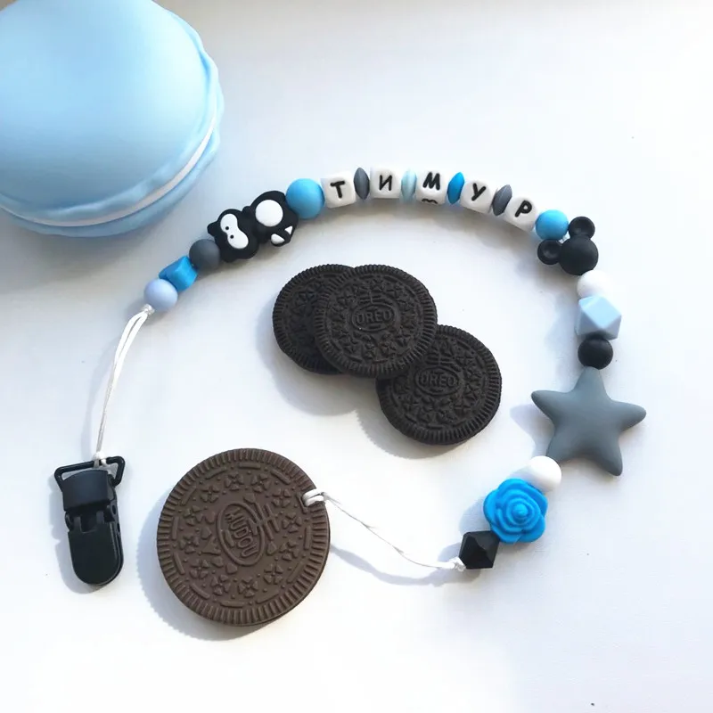 Chenkai 100 шт. 12x7 мм BPA бесплатно силиконовые бусины из чечевицы DIY Baby Abacus подвеска