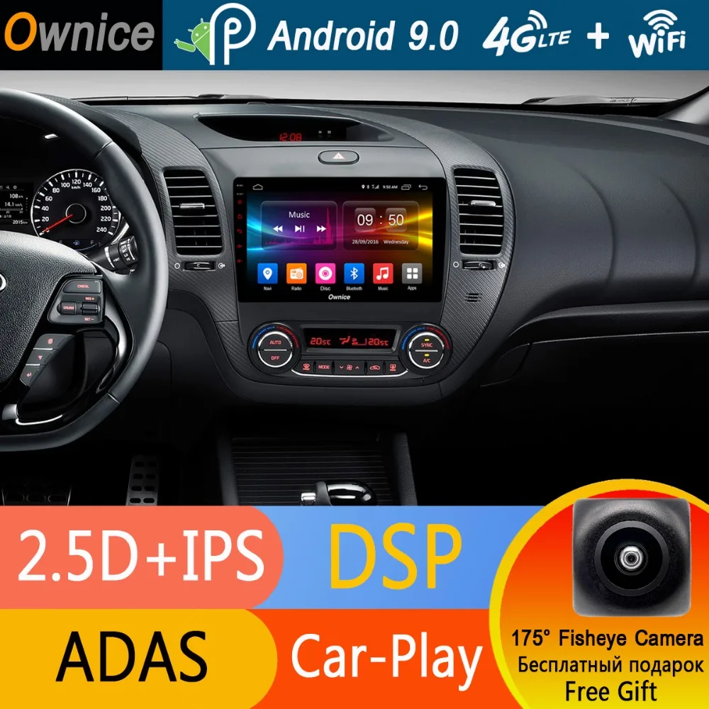 Cheap Android 9.0 Octa 8 Core 9" IPS Car Radio Player DVD 4GB RAM+32GB ROM GPS For Kia Cerato K3 Forte 2013 2014 2015 2016 DSP CarPlay 1 Cheap Android 9.0 Octa 8 Core 9" IPS Car Radio Player DVD 4GB RAM+32GB ROM GPS For Kia Cerato K3 Forte 2013 2014 2015 2016 DSP CarPlay 1