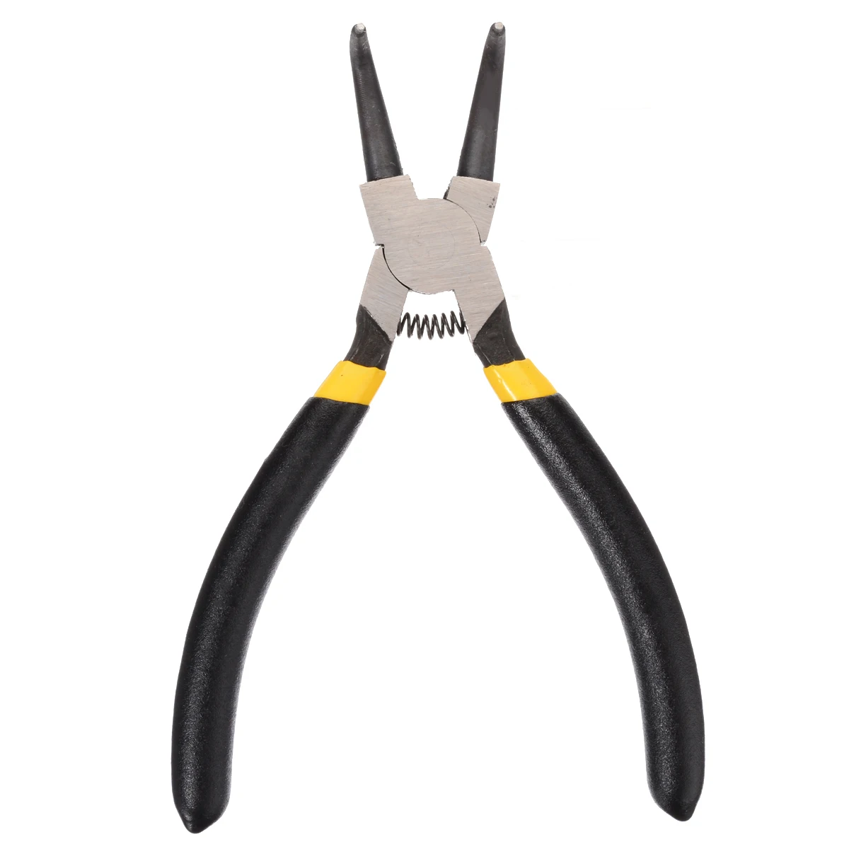 4pcs Straight/Angled Circlip Pliers Snap Ring Plier Set 6" Portable Internal External Ring Remover Retaining Curved Tip Plier