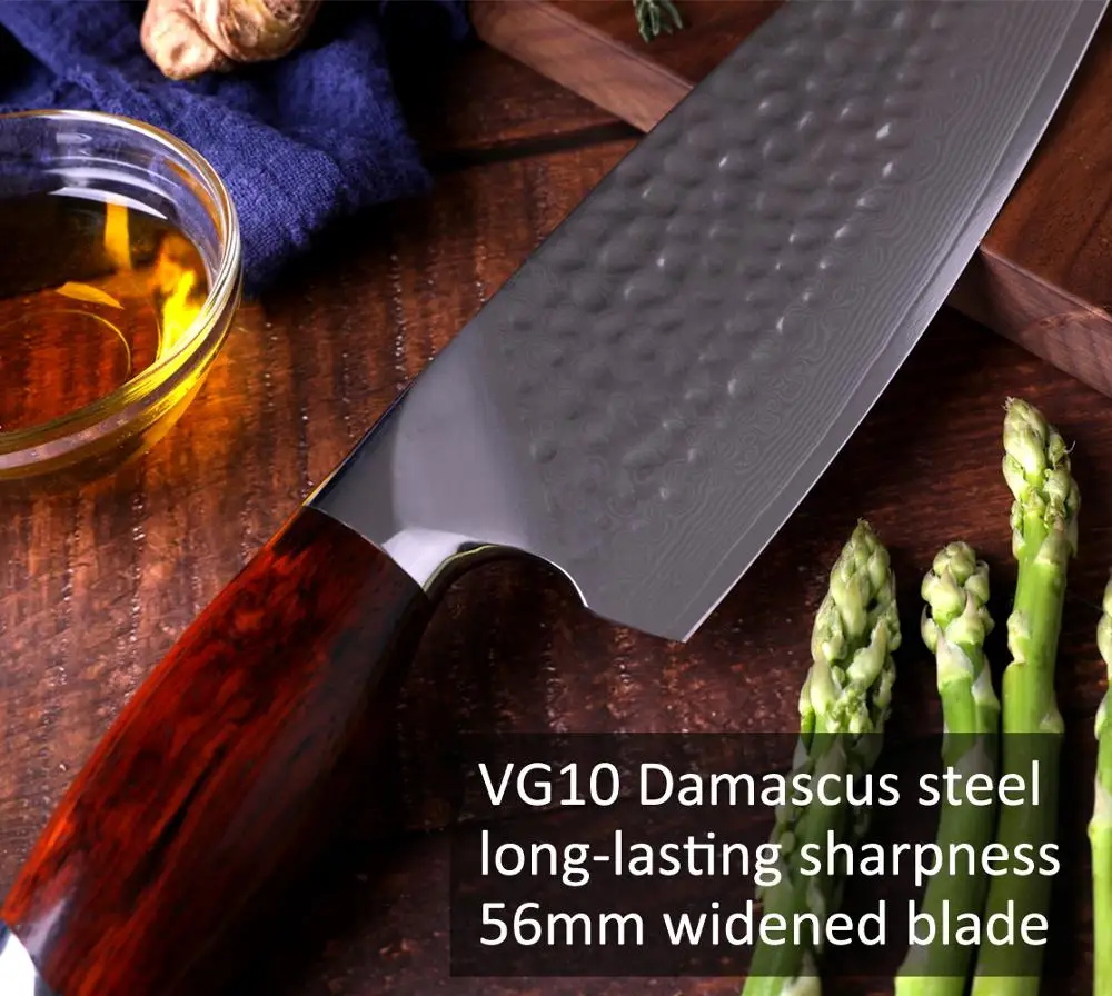 Японские Стальные Кухонные ножи vg10 8 дюймовый нож шеф повара из дамасской стали 67