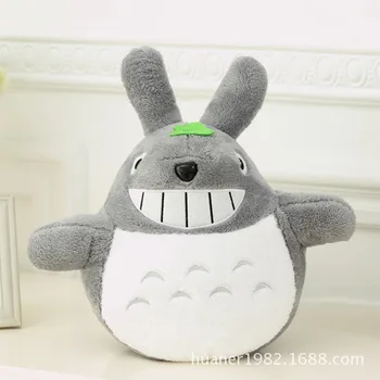 

25CM Cartoon My Neighbor Totoro Plush Toys Smiling Soft Stuffed Toys High Quality Dolls 2Styles 1pcs/lot