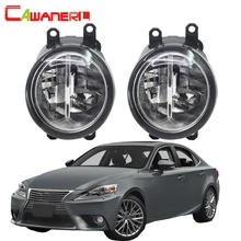 Cawanerl для Lexus IS250 IS350 с F-Спорт посылка 2008-2013 автомобилей Светодиодный фонарь 4000LM белый 6000 К лампы дневного DRL 12 В