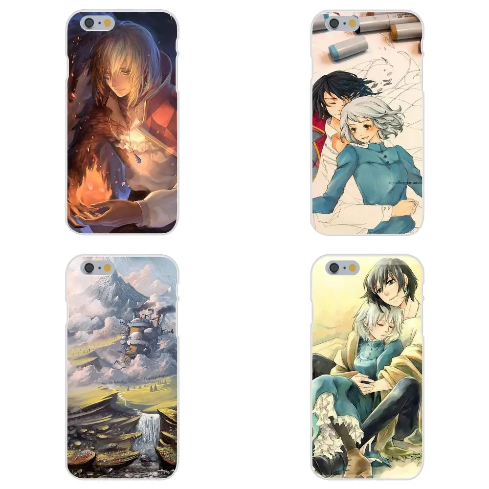 Aj18 Howl Moving Castle Anime Art Illust простые чехлы для телефонов Xiaomi Redmi Note 2 3 3S 4 4A 4X 5 5A 6 6A Pro Plus |