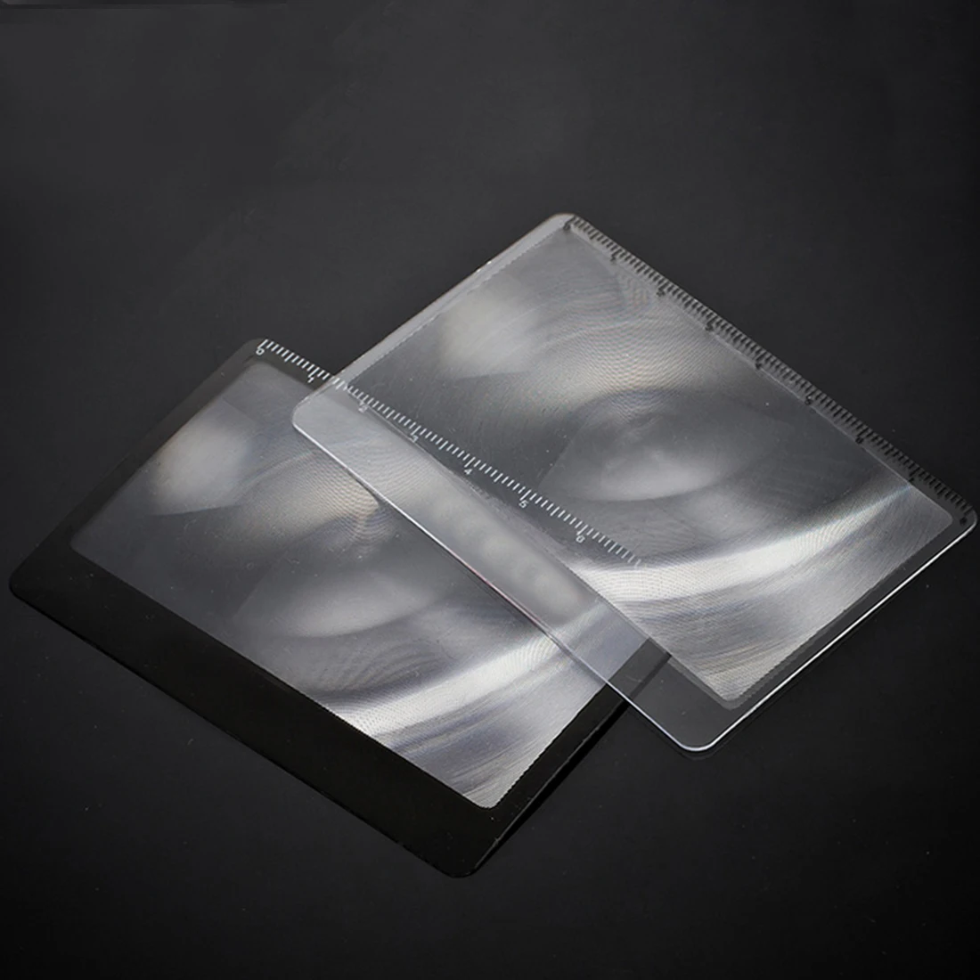 1 шт. 8,5x5,5 см 3 X увеличительная линза Френеля размер карманной кредитной карты прозрачное увеличительное стекло