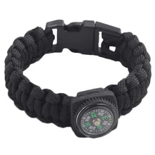 Мини Кемпинг туристические компасы самоспасательный парашют открытый туристический Компас Навигация дикий инструмент выживания черные подарки