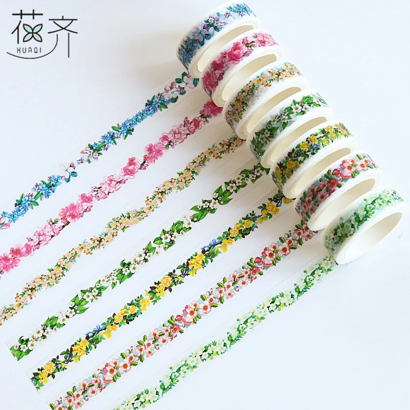 4 pcs/lot Fresh Romantic Garland Decorative Washi Tape Scotch DIY